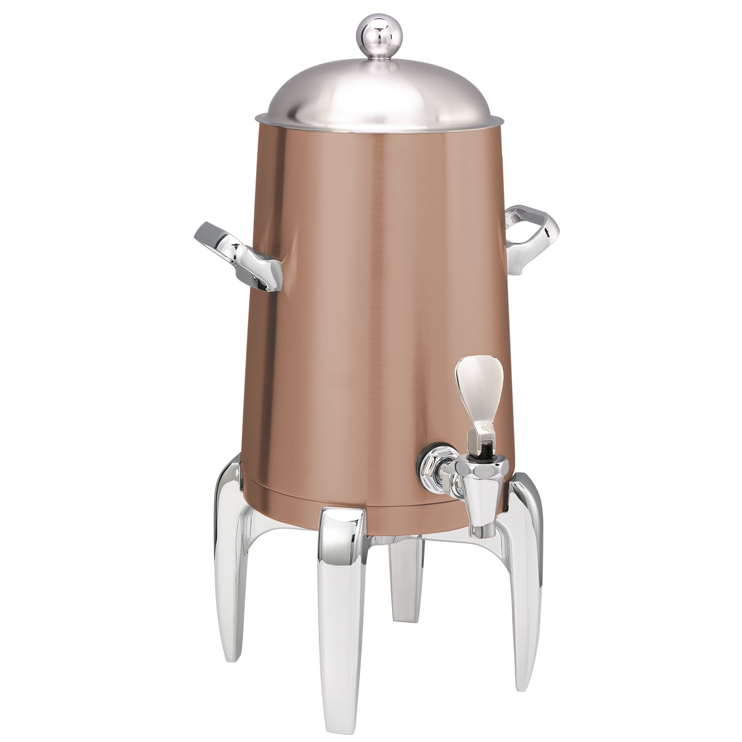 Service Ideas URN15VRGMD Flame Free Thermo-Urn, Stainless Vacuum Insulated Urn, Modern, 1.5 Gallon, Rose Gold