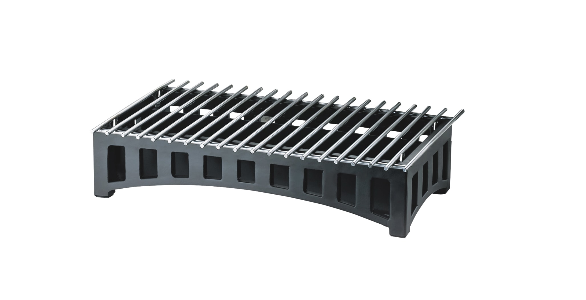 Cal-Mil 1364-22-13 Black Mission Chafer Alternative, 19-3/4" X 10" X 4"