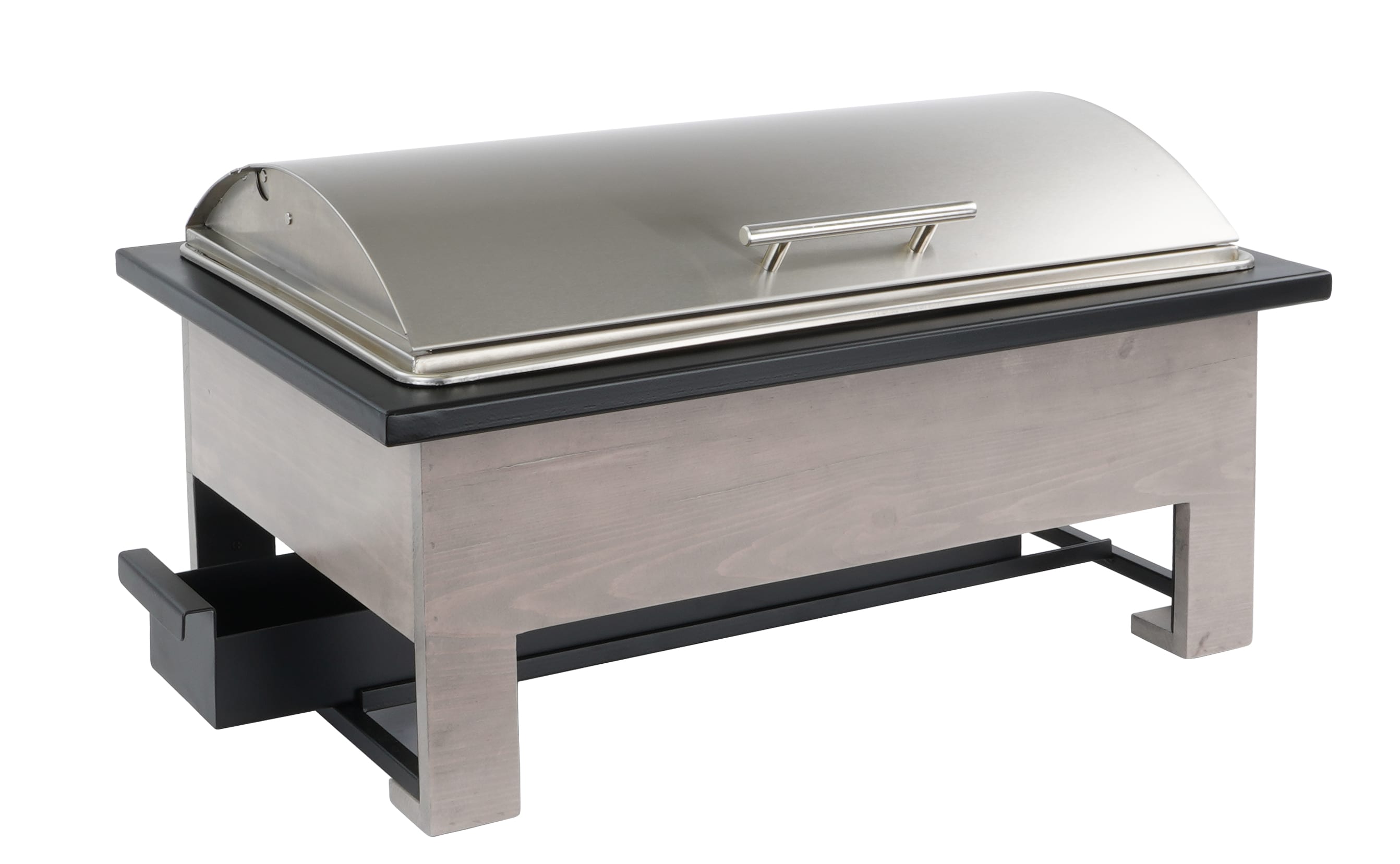 Cal-Mil 22415-110 Aspen Chafer, Includes Stainless Steel Cover