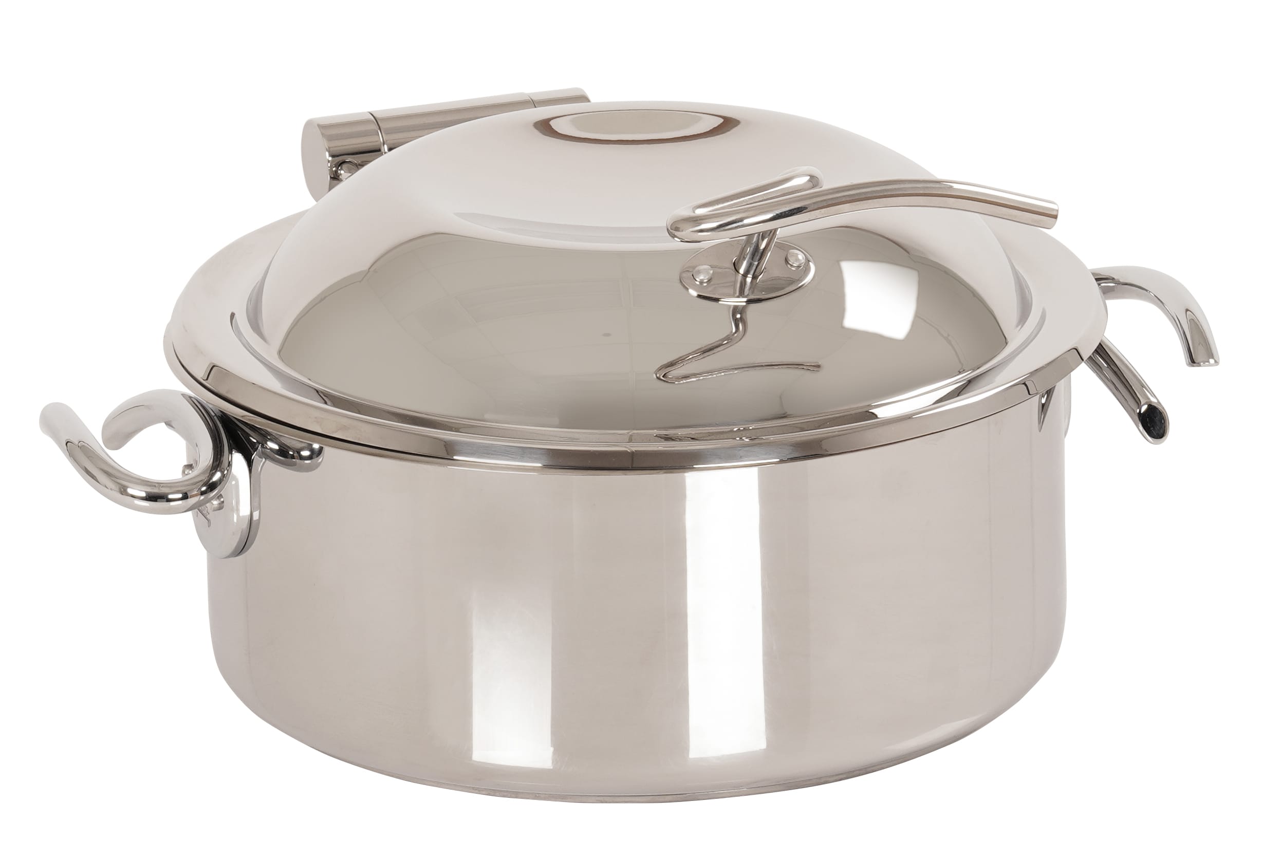 Cal-Mil 23406-49 Silver Induction Pot