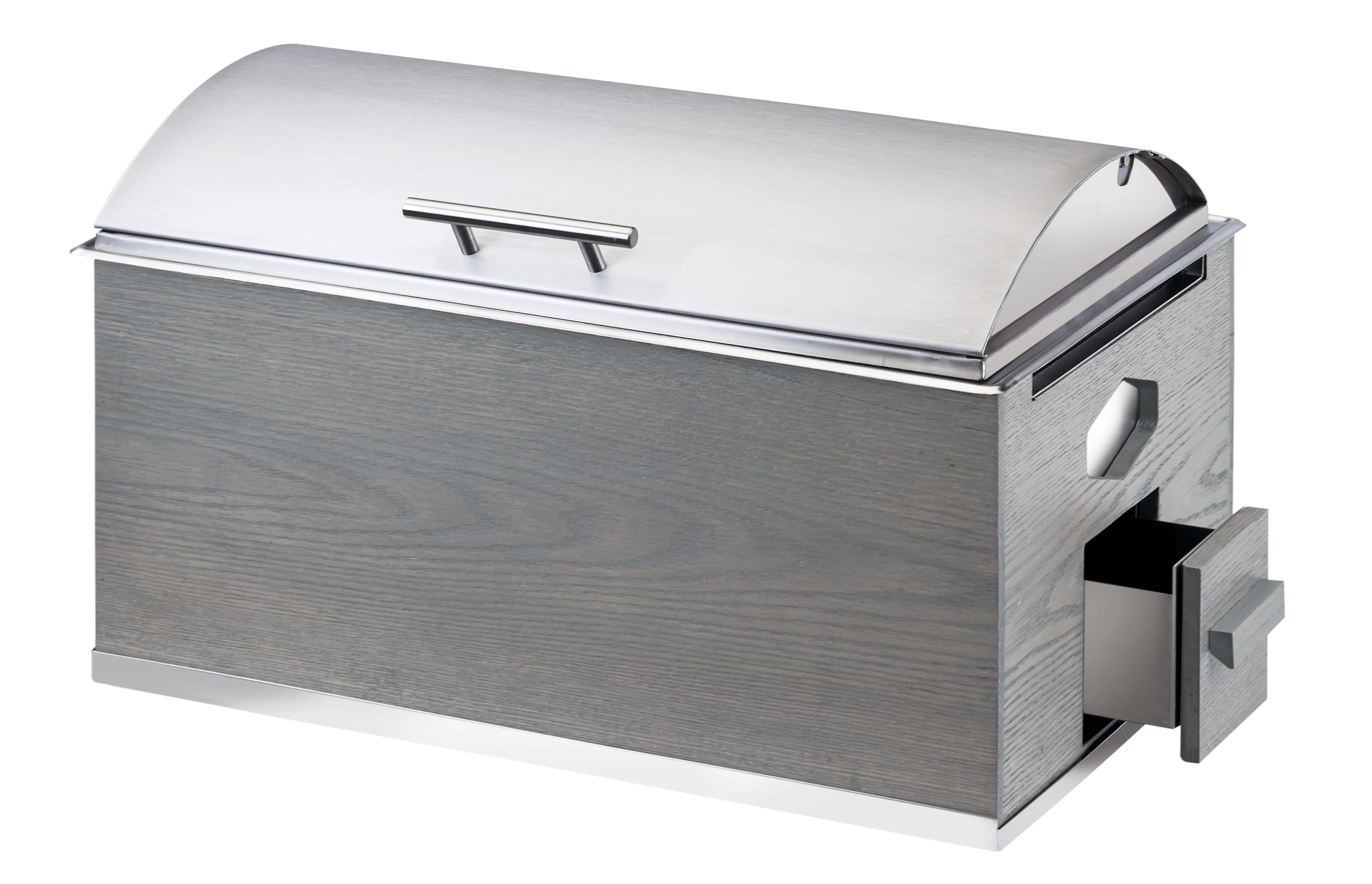Cal-Mil 3828-83 Ashwood Chafer, Includes Stainless Steel Cover