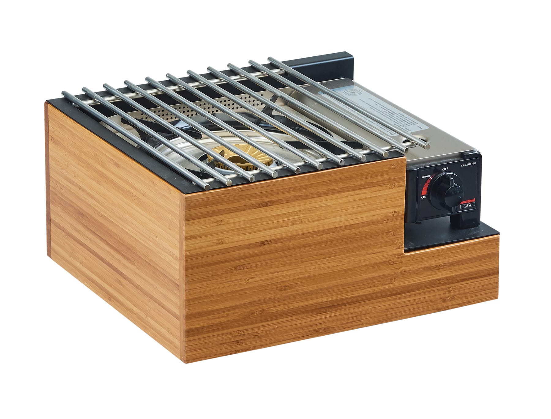 Cal-Mil 3435-60 Bamboo Frame for Butane Stove