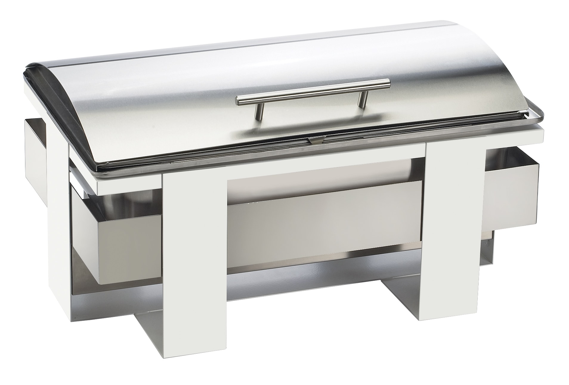 Cal-Mil 3017-55 Luxe Roll Top Chafer, Includes Cover