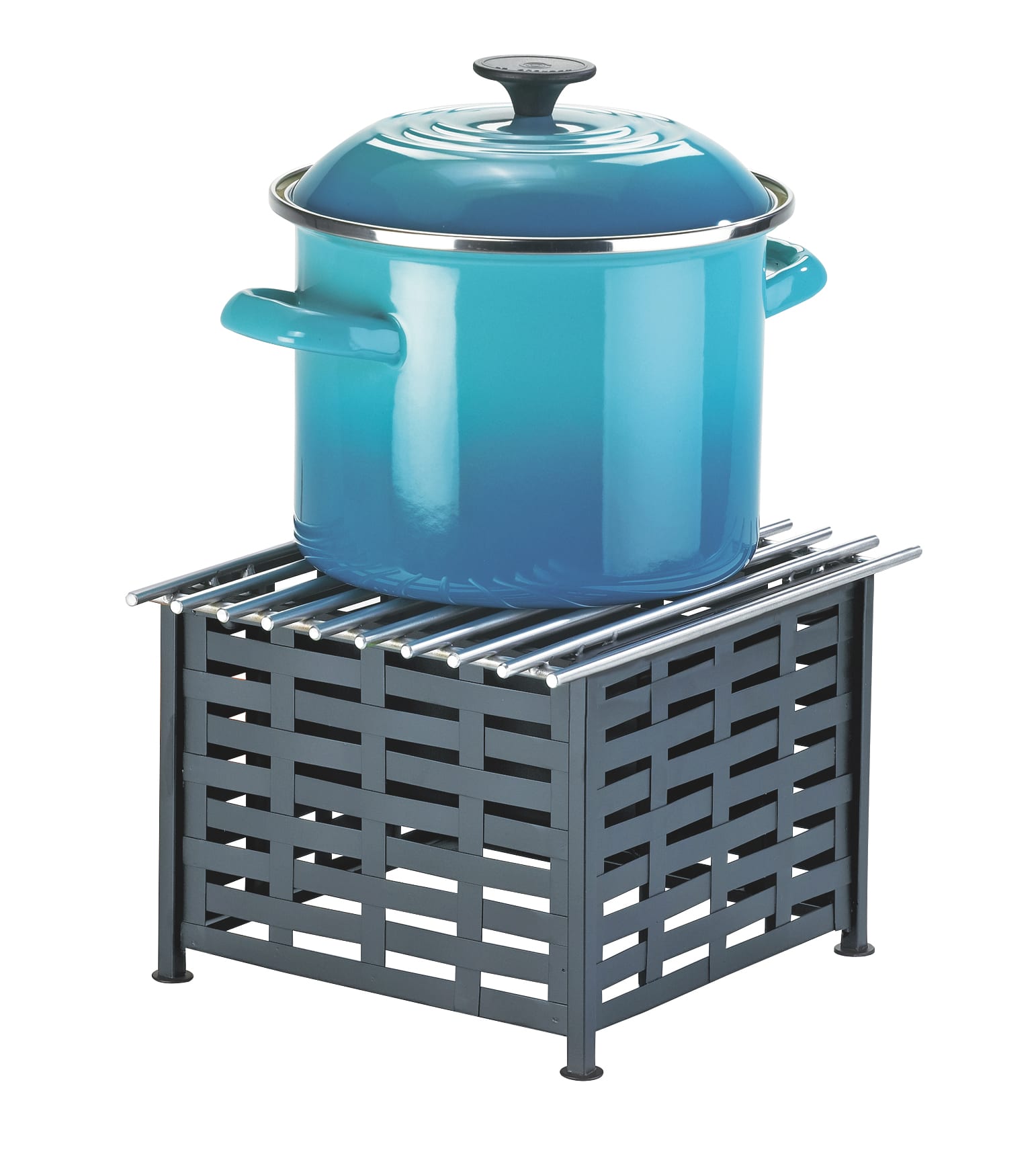 Cal-Mil 1361-12 Iron Black Chafer Alternative, 12" X 12" X 7-1/2"
