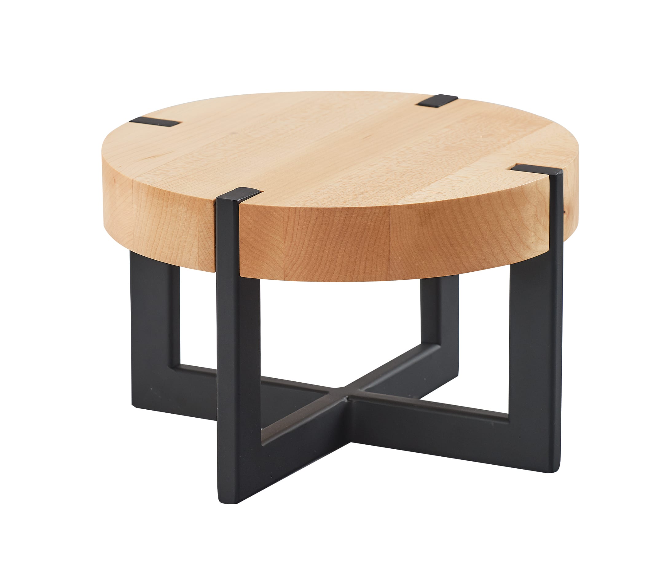Cal-Mil 3642-9-71 Round Maple Riser 9" X 6"