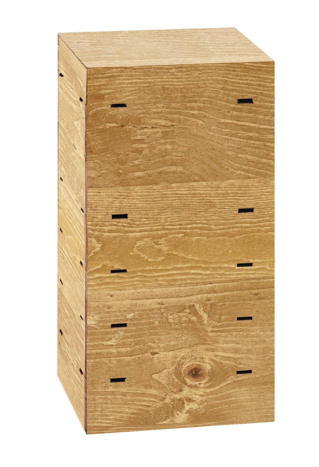 Cal-Mil 3627-99 Madera Square Crate Riser, 9" X 9" X 18"