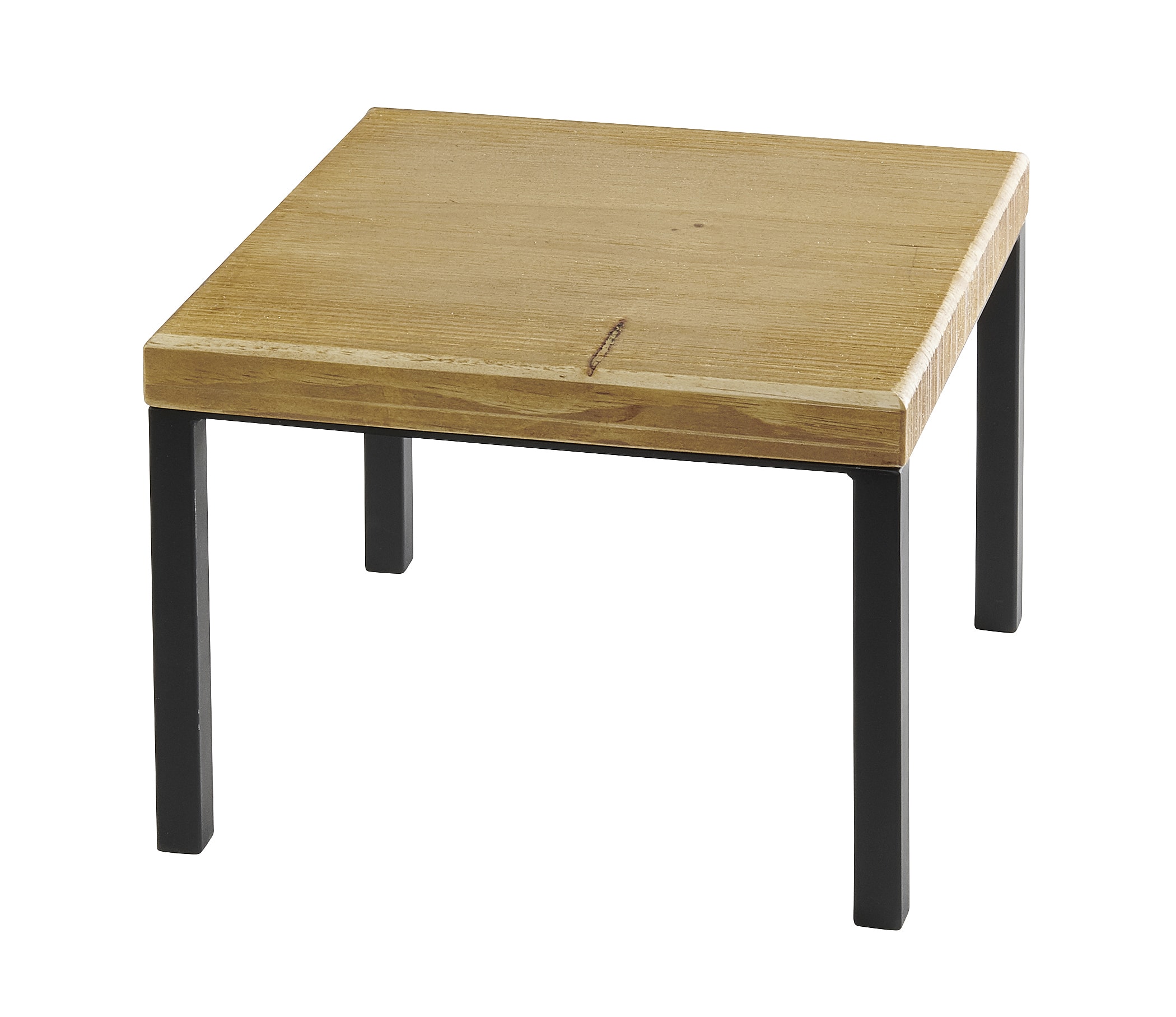 Cal-Mil 22065-9-99 Madera Square Wood Riser, 12" X 12" X 9"