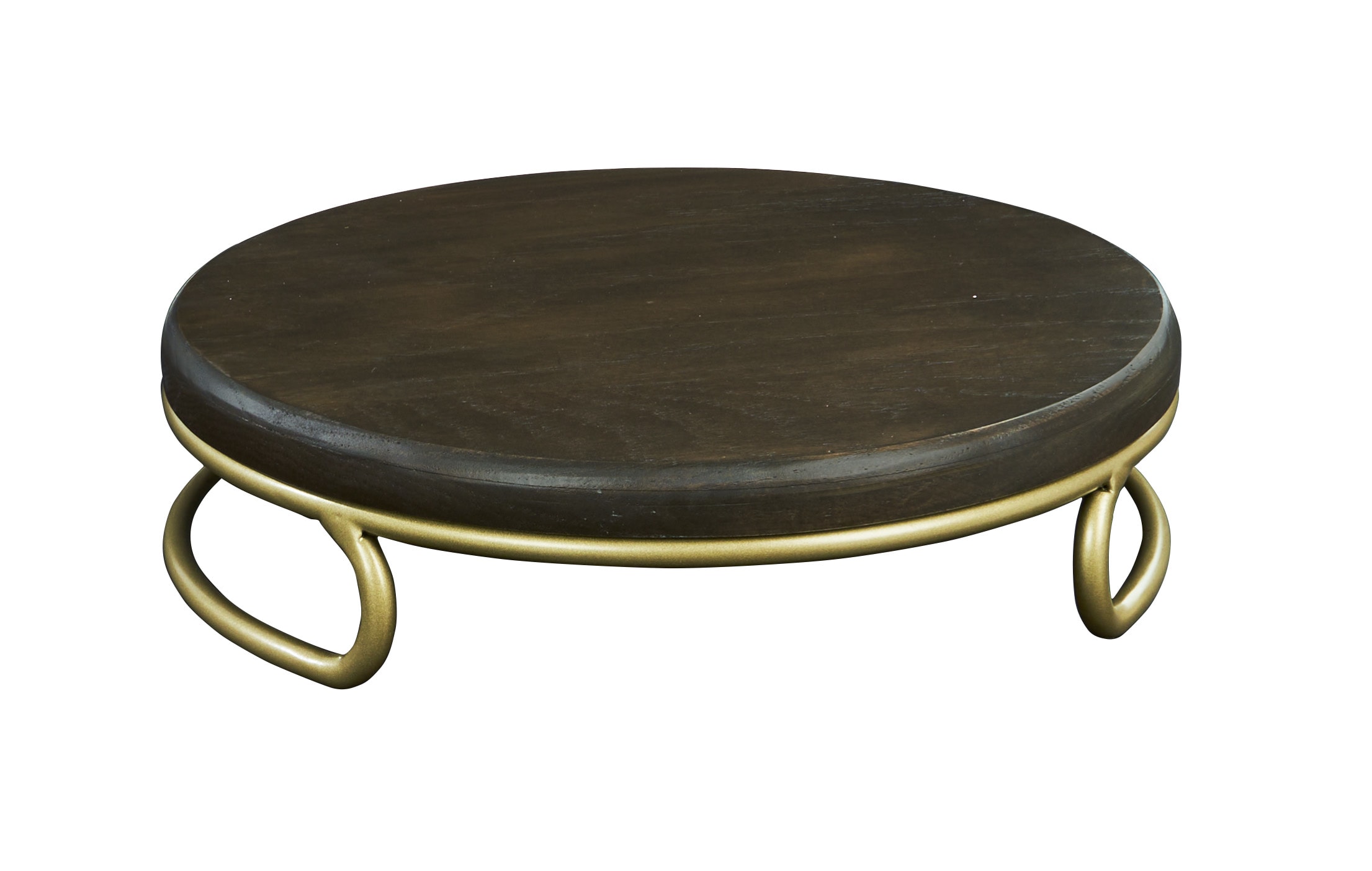 Cal-Mil 22425-3-112 Heritage Round Wood Riser, 12" X 3"