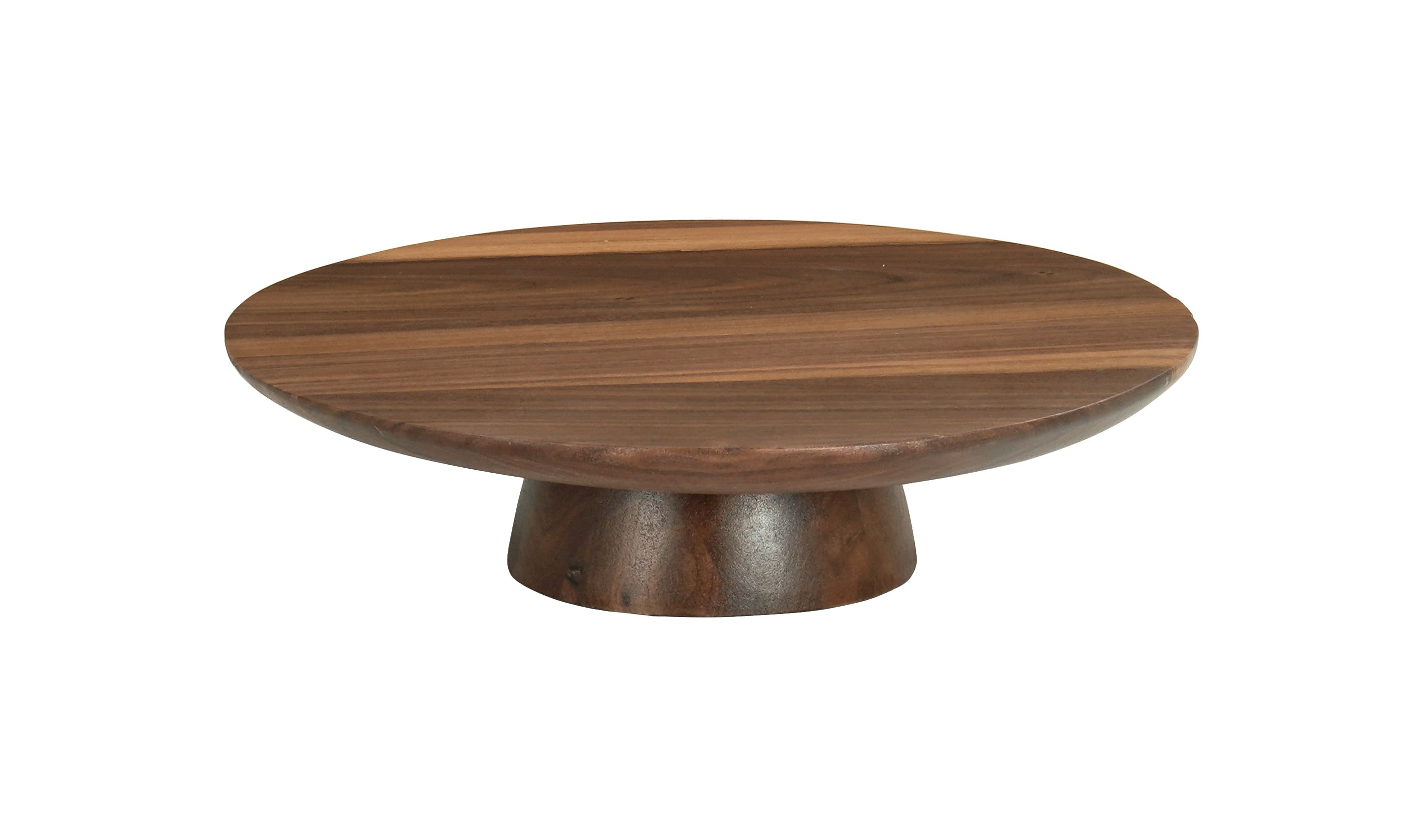Cal-Mil 23151-123-78 Sydney Pedestal, 12" X 3", Walnut