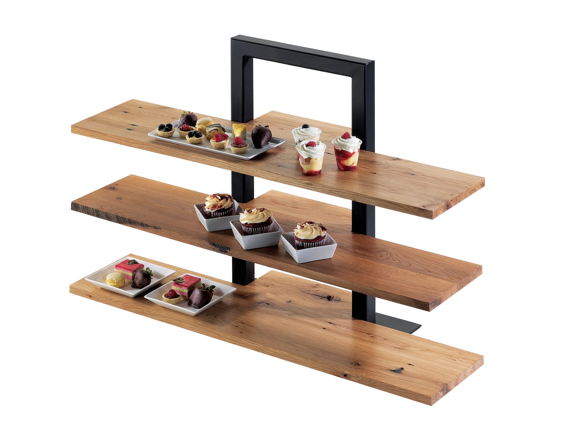 Cal-Mil 1449-99 Madera 32" X 11-1/2" Shelf For 3-Tier Frame Riser