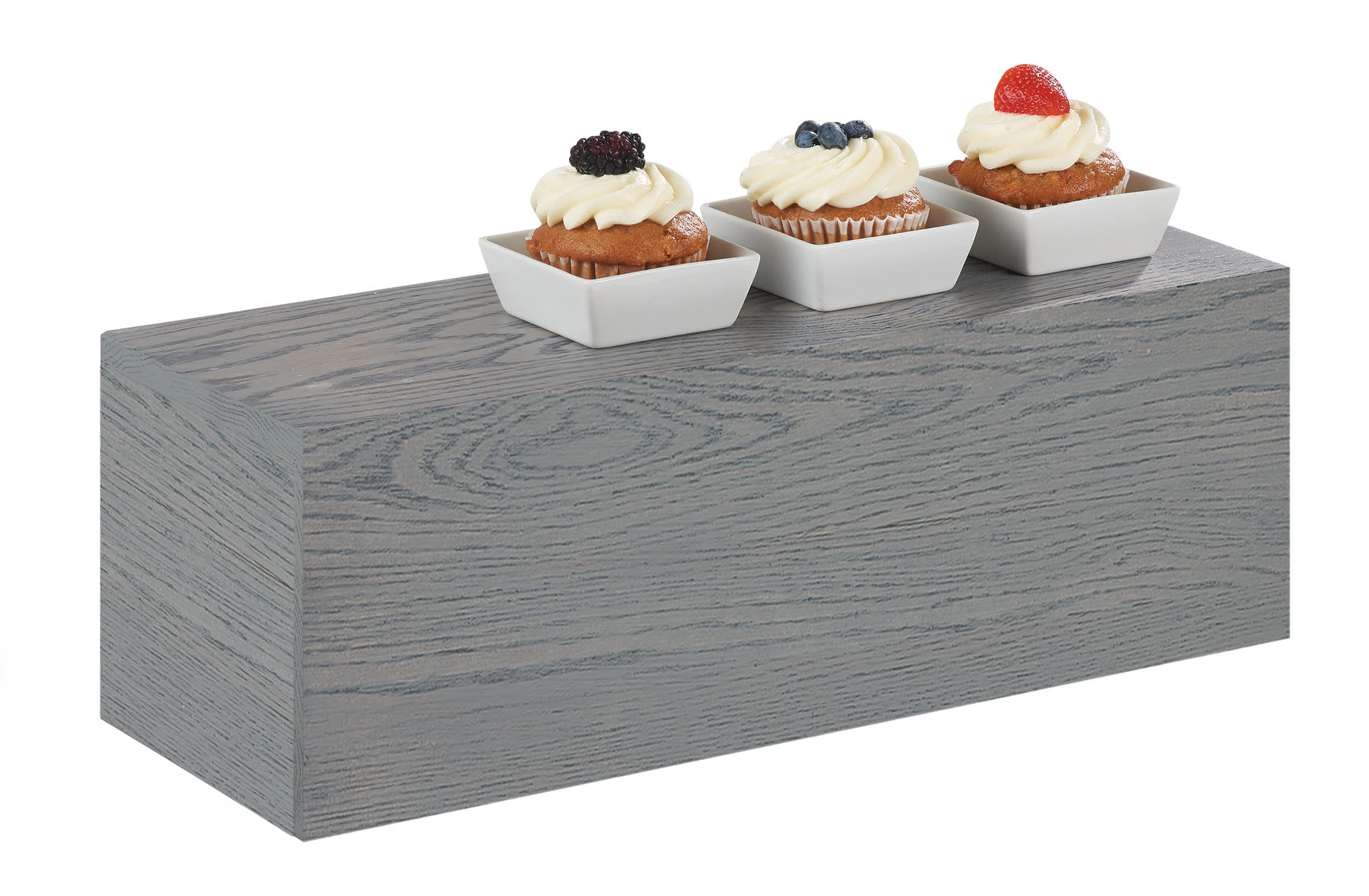 Cal-Mil 166-7-83 Ashwood Rectangular Riser, 20-1/2" X 7" X 7"