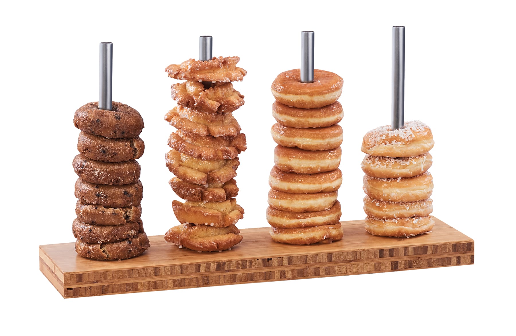 Cal-Mil 22008-4-60 Bamboo Donut/Bagel Holder