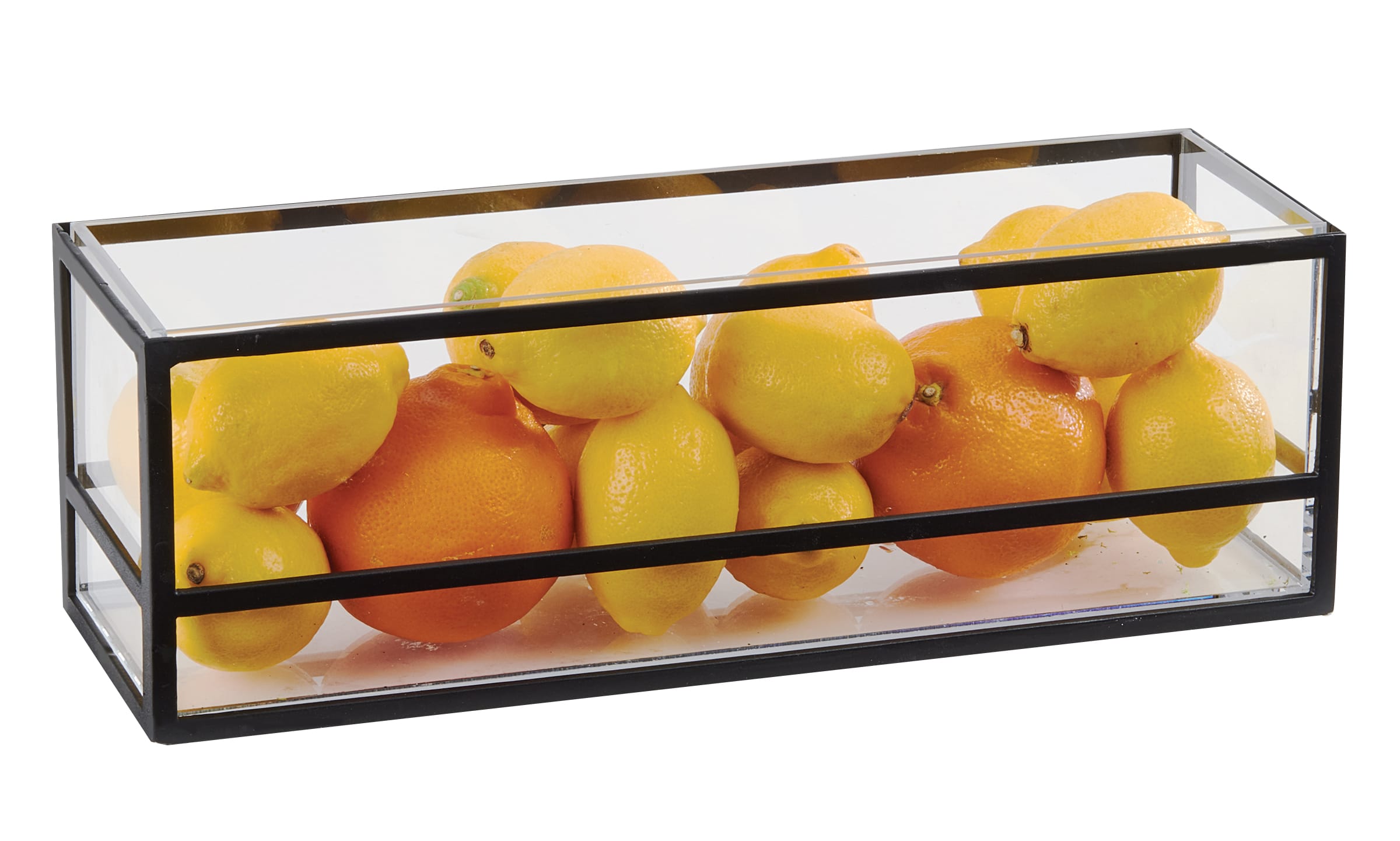 Cal-Mil 22077-13 Monterey Rectangle Presentation Case, 5" X 15" X 5", Black
