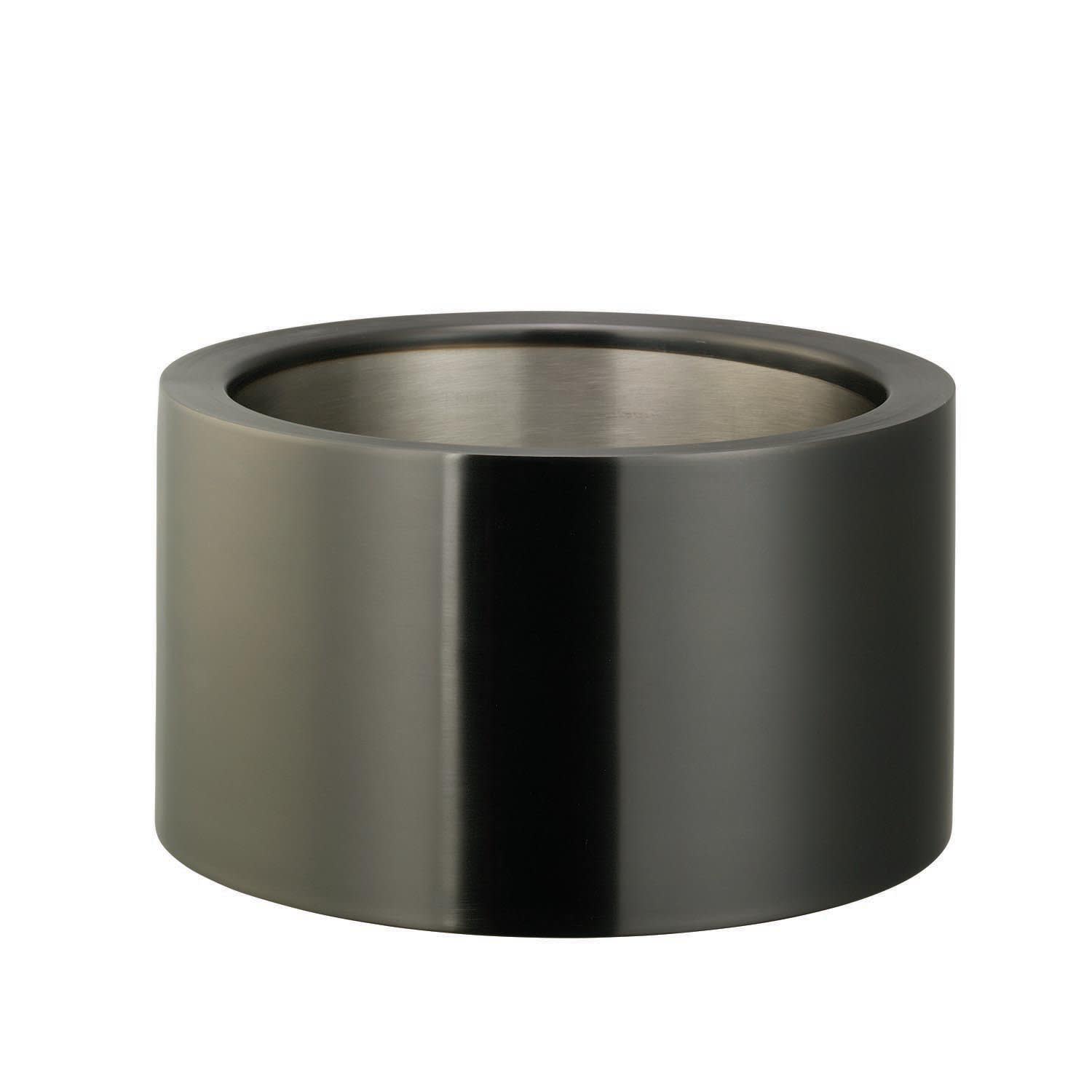 Service Ideas PT2BSDT Party Tub, Double Wall Beverage Chiller, 1.5 Gallon, Dark Tungsten