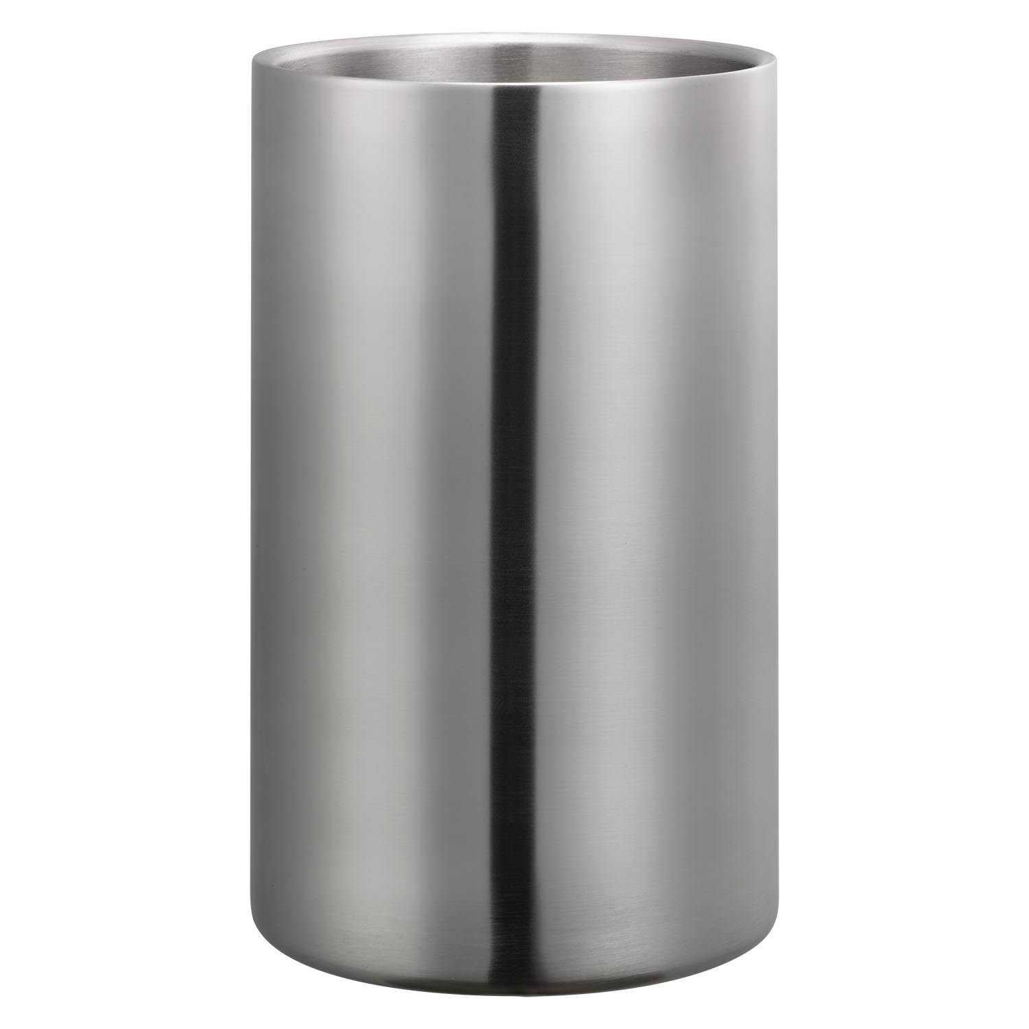 Service Ideas WC1 Wine Chiller, Double Wall, Brushed Stainless