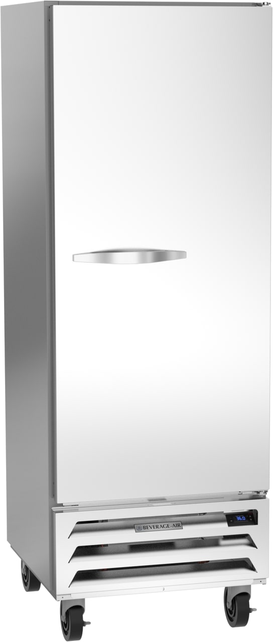 Beverage Air RB12HC-1S Vista Series 24" One Solid Swing Door Reach-In Refrigerator