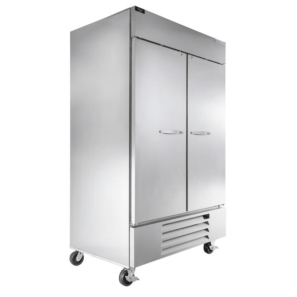 Beverage Air HBR49HC-1 Horizon Series 52" Two Solid Swing Door Reach-In Refrigerator