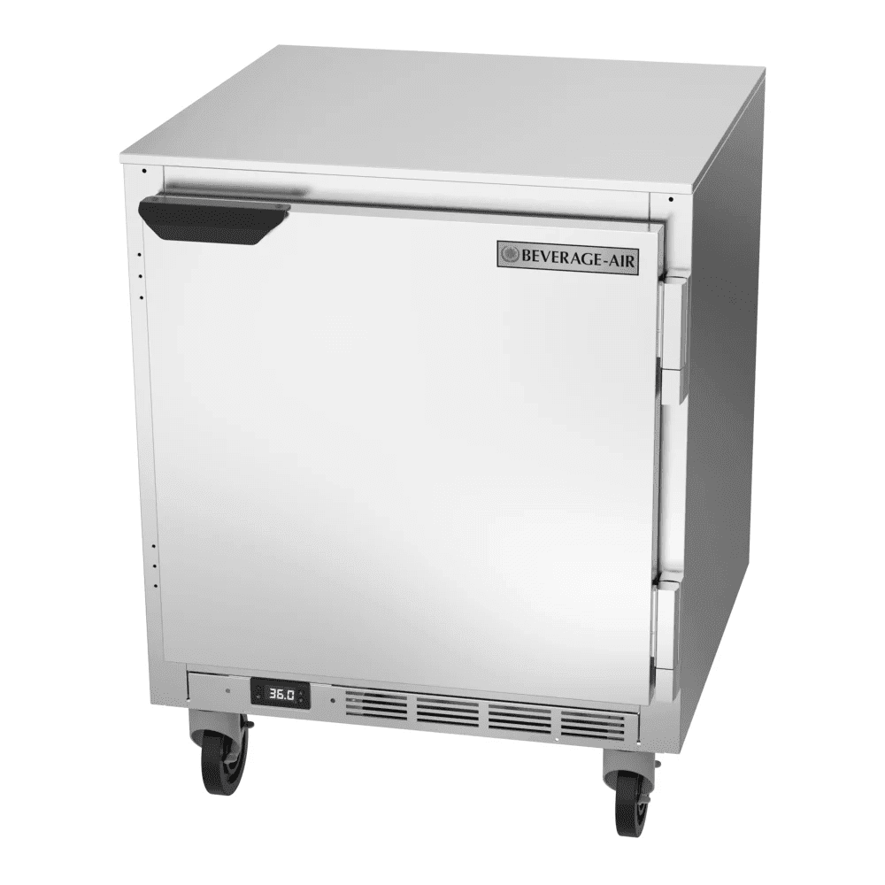 Beverage Air UCR27HC 27" 1-Door Undercounter Refrigerator
