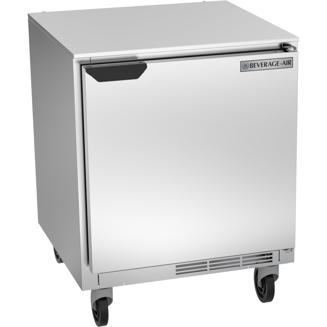 Beverage Air UCR27HC-23 27" 1-Door Undercounter Refrigerator w/ 3" Casters