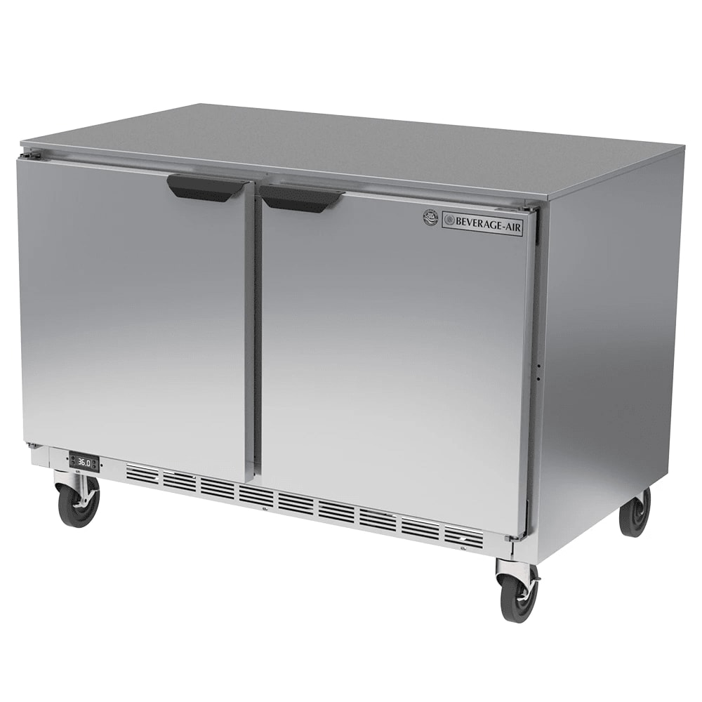Beverage Air UCR48AHC 48" 2-Door Undercounter Refrigerator