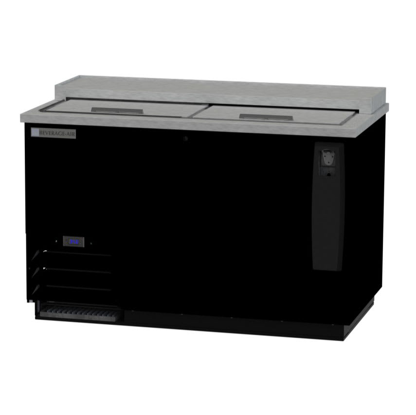 Beverage Air DW49HC-B 50" Black Deep Well Bottle Cooler