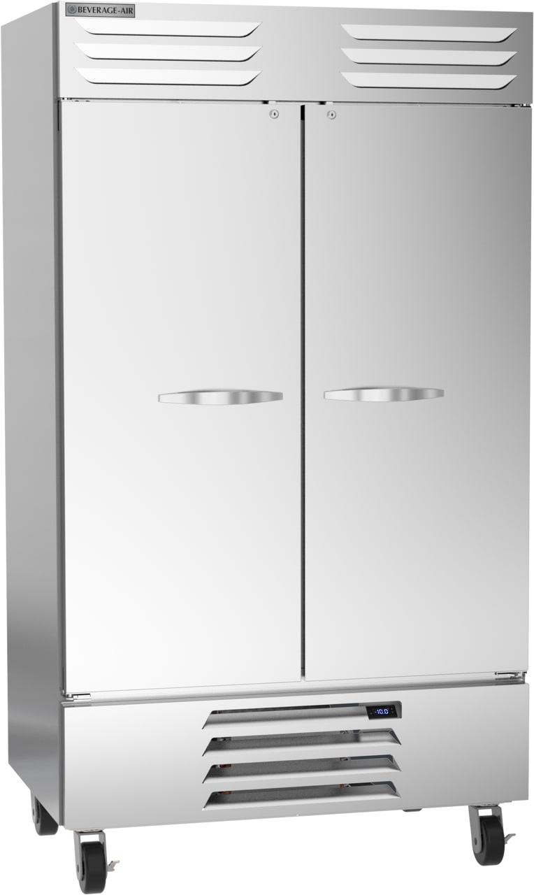 Beverage Air FB44HC-1S Vista Series 47" Two Solid Swing Door Reach-In Freezer