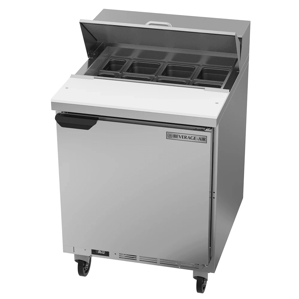 Beverage Air SPE27HC 27" 1-Door Refrigerated Sandwich Prep Table