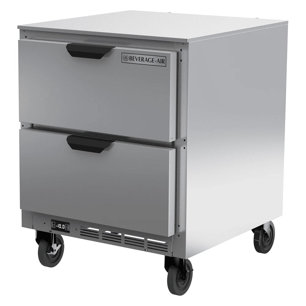 Beverage Air UCFD27AHC-2 27" 2-Drawer Undercounter Freezer
