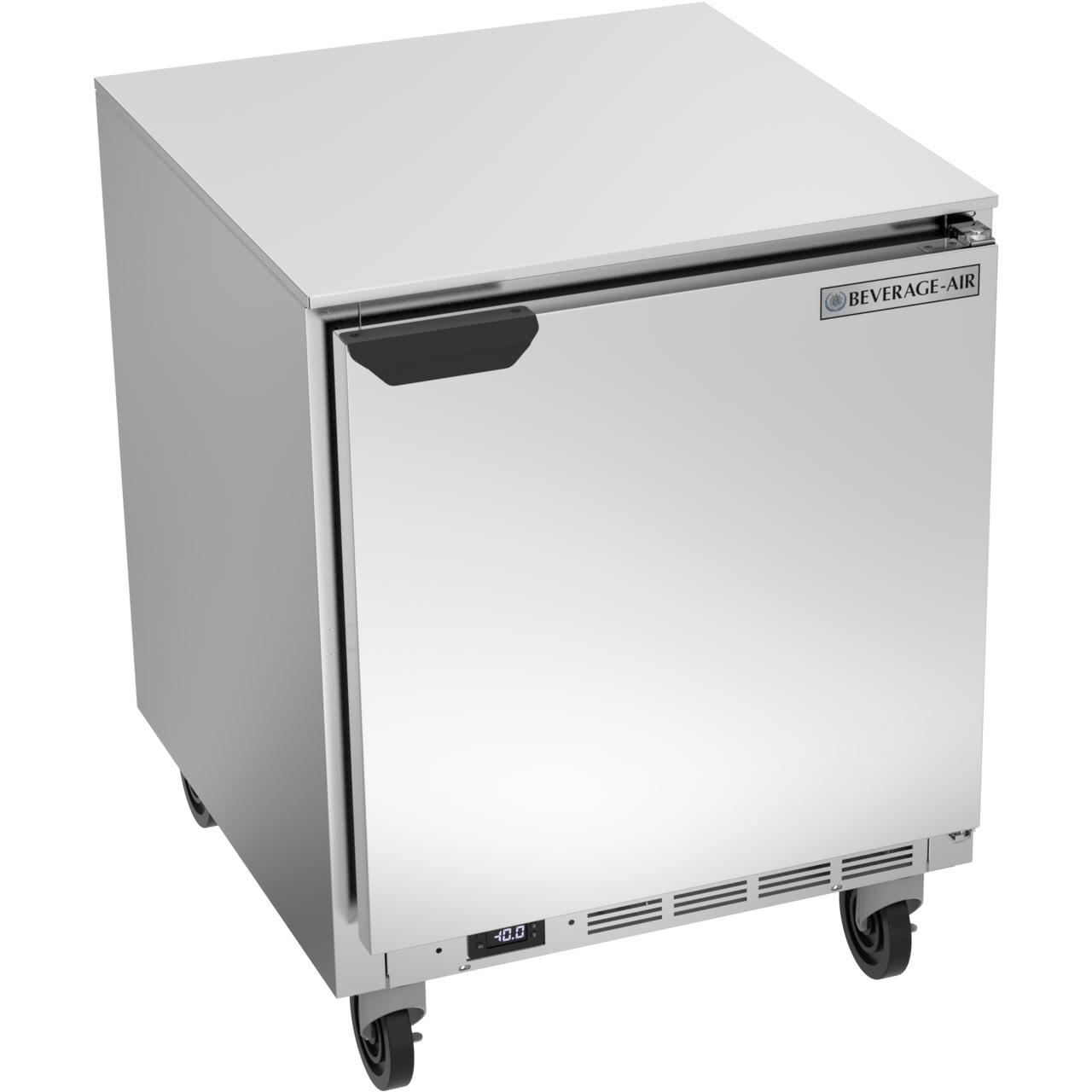 Beverage Air UCF27AHC-24 27" 1-Door Undercounter Freezer, Left-Hinged