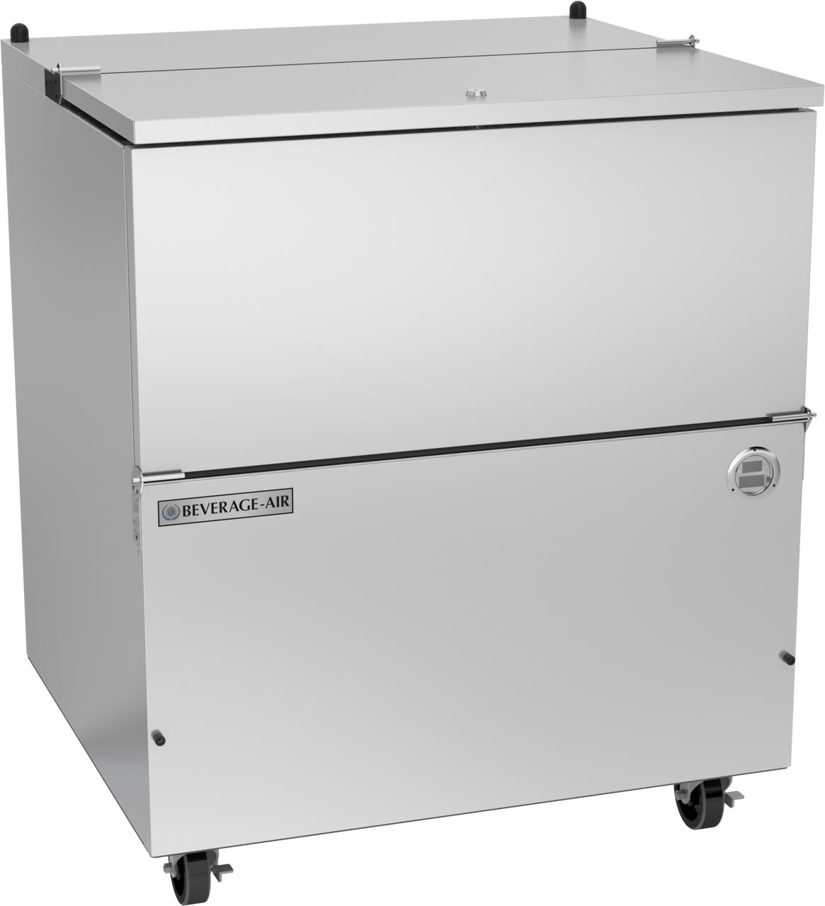 Beverage Air SM34HC-S 34" Stainless Steel Single Access Cold Wall Milk Cooler