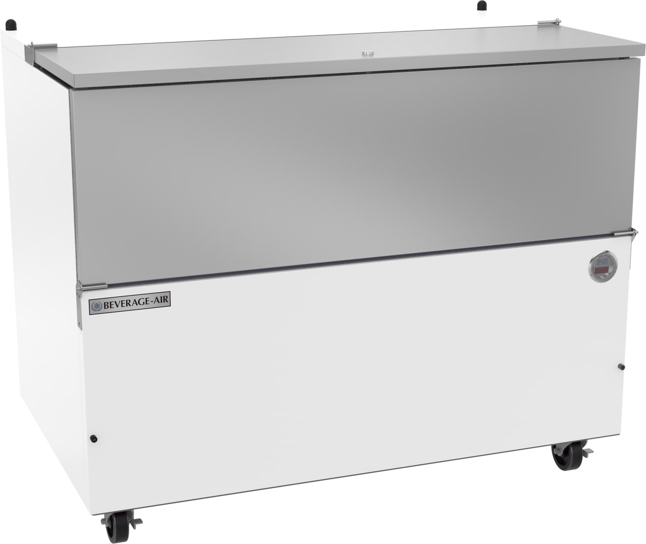 Beverage Air SM49HC-W-02 49" Stainless Steel Single Access Cold Wall Milk Cooler