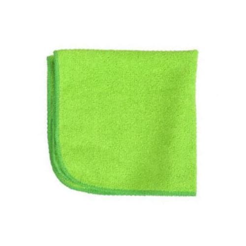 NuFiber C300L 16" x 16" Microfiber Towel, Lime Green