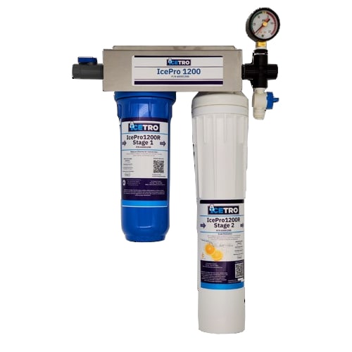 Icetro America IcePro 1200 Ice Machine Water Filtration System, For Machines Between 500 - 1500 lbs per Day