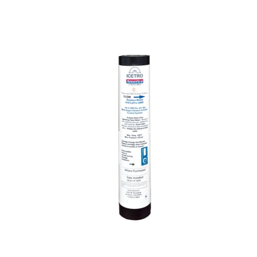 Icetro America IcePro 2500R Replacement Water Filter Cartridge, For IcePro 2500