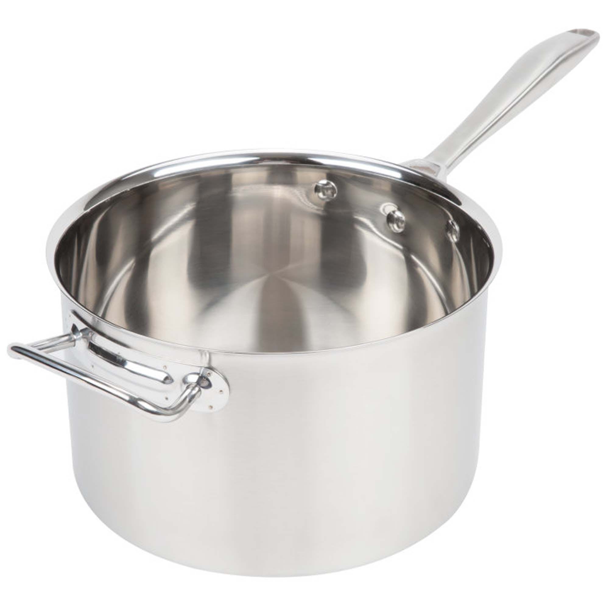 Vollrath 47743 Intrigue Stainless Steel Sauce Pan, 7qt
