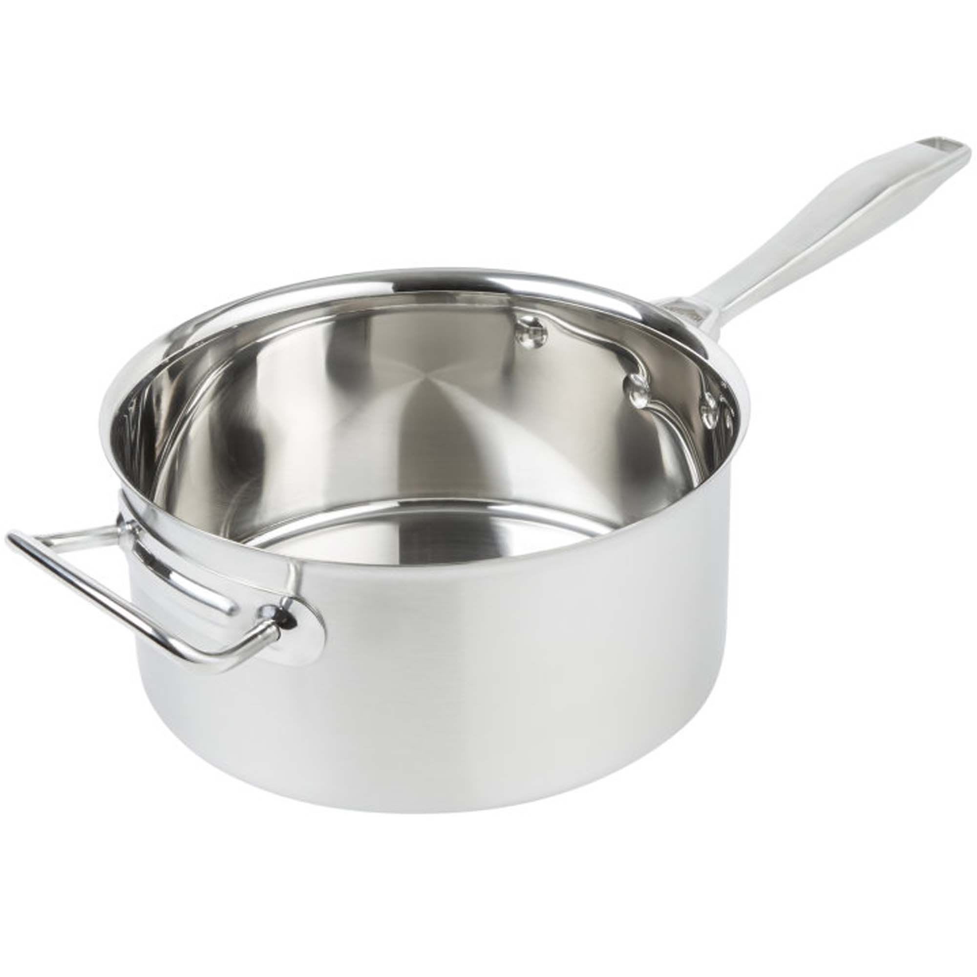 Vollrath 47742, Intrigue Stainless Steel Sauce Pan, 4-1/4qt
