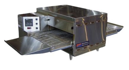Middleby Marshall PS520E Electric Countertop Conveyor Oven - Double Stack, STD Single Belt, Electric, 208V, Discrete Digital Temperture and Speed Controllers