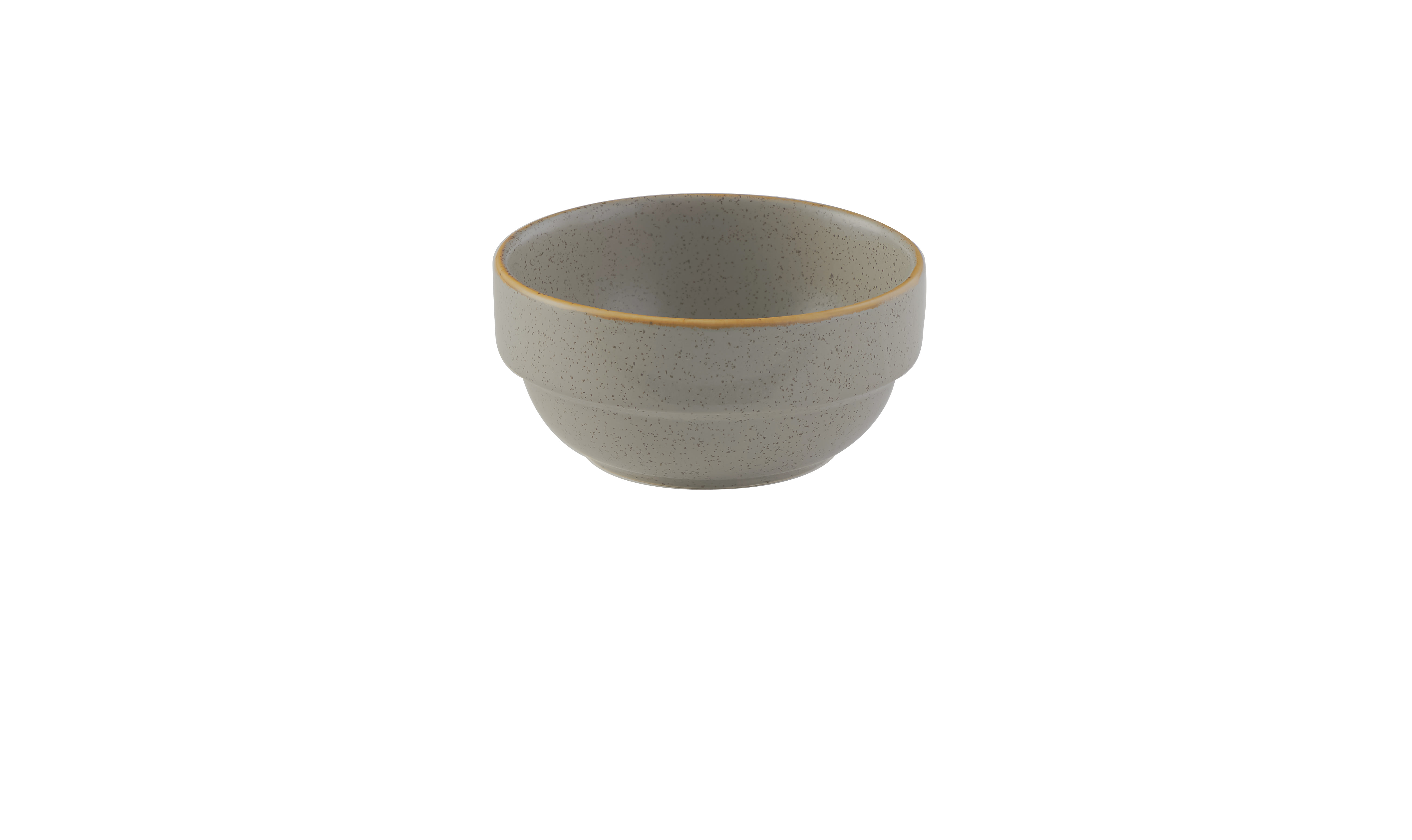 Churchill SPGSVB141 Stonecast Grey Profile Stacking Bowl 12.6Oz