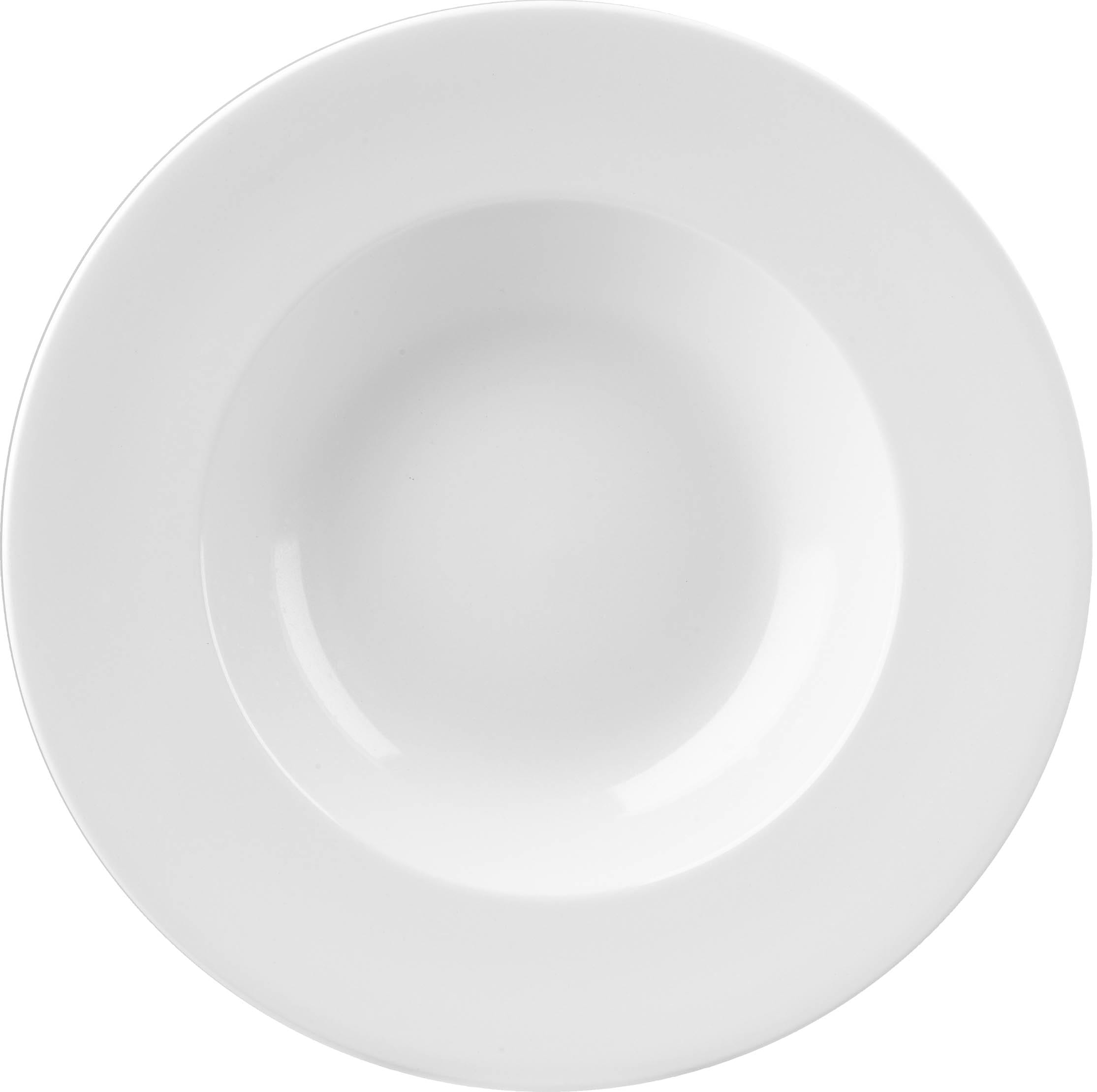 Churchill WHVWBL1 White Profile Wide Rim Bowl Large 10.90"