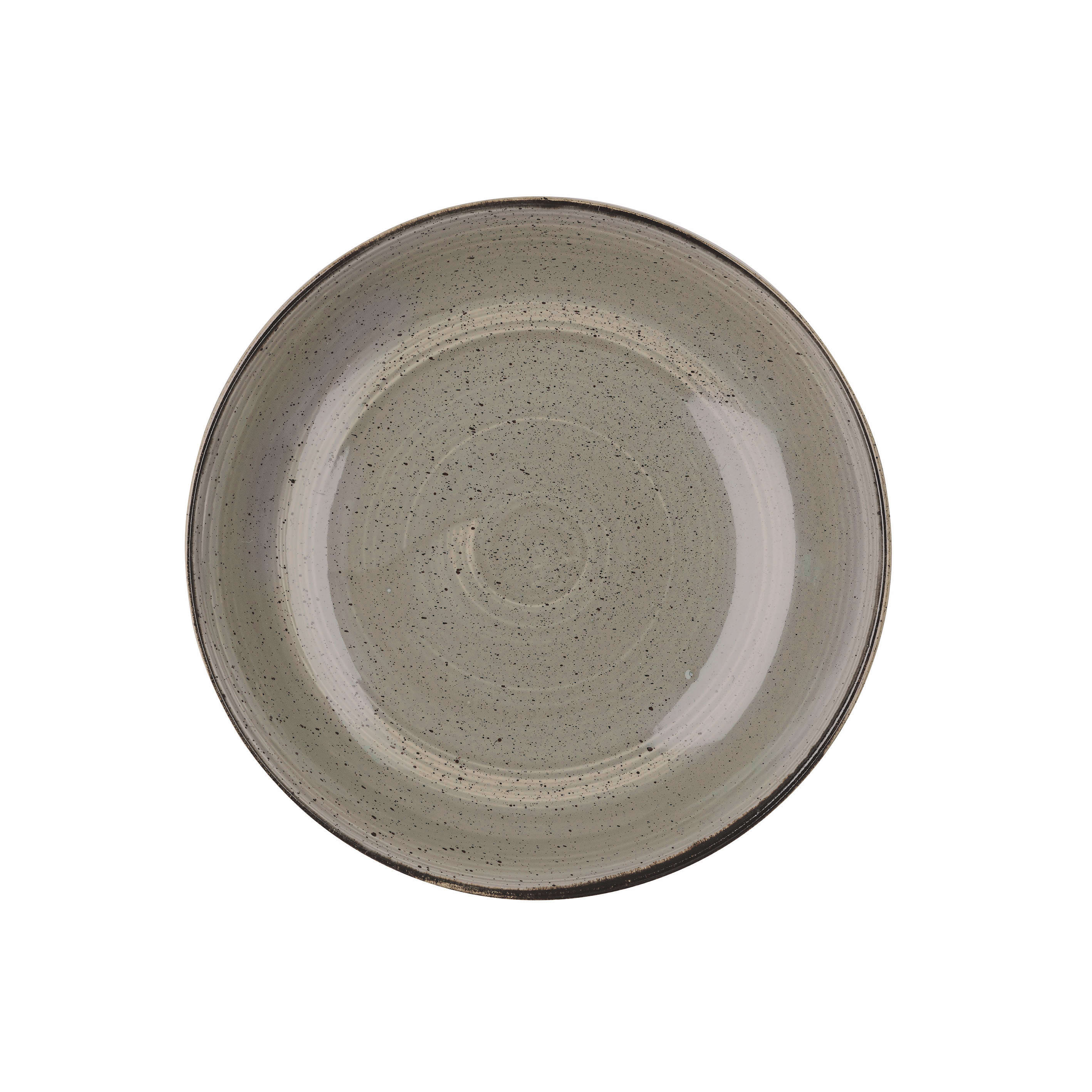 Churchill SPGSPLC21 Stonecast Grey Coupe Large Bowl 12"