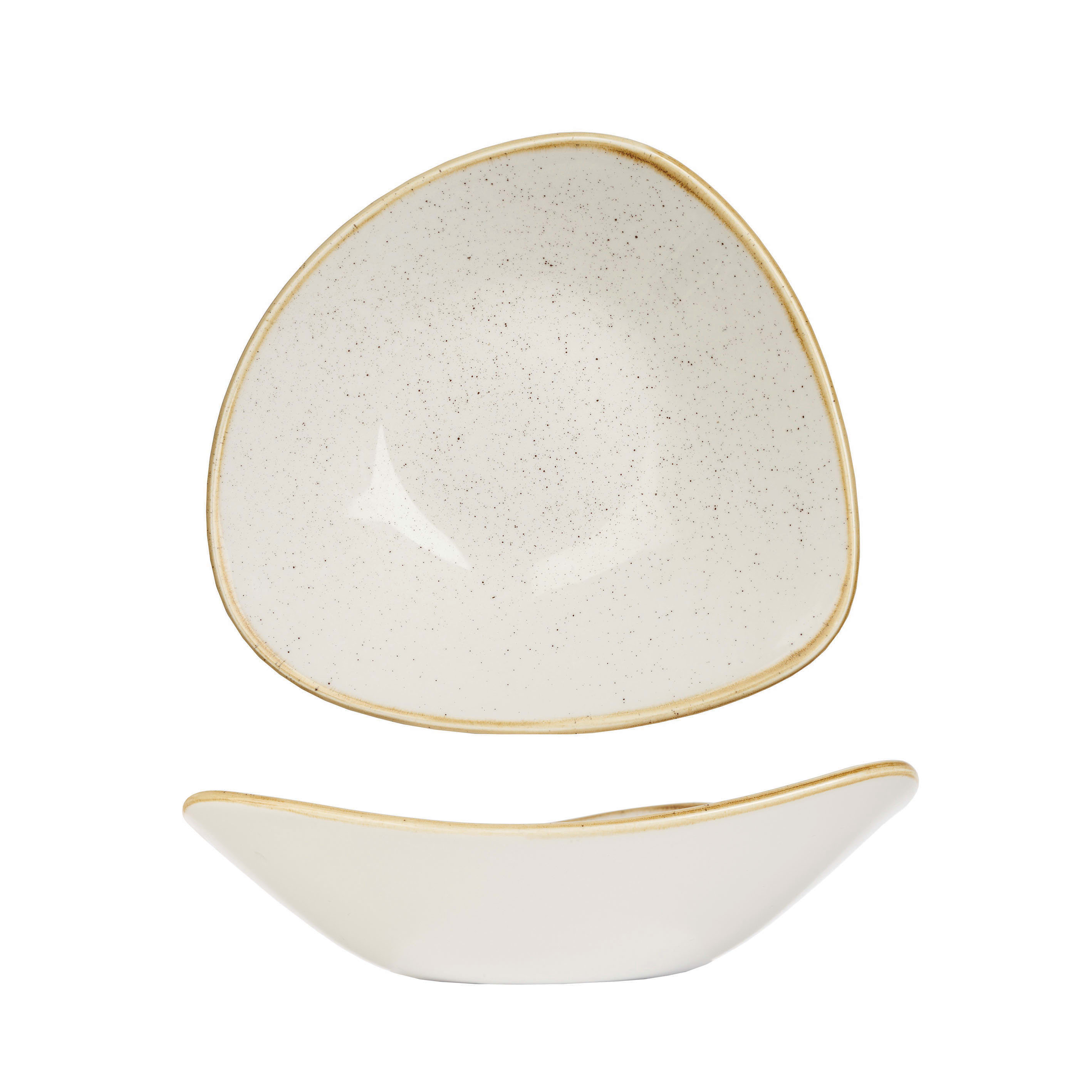 Churchill SWHSTRB71 Stonecast Barley White Lotus Bowl 7"