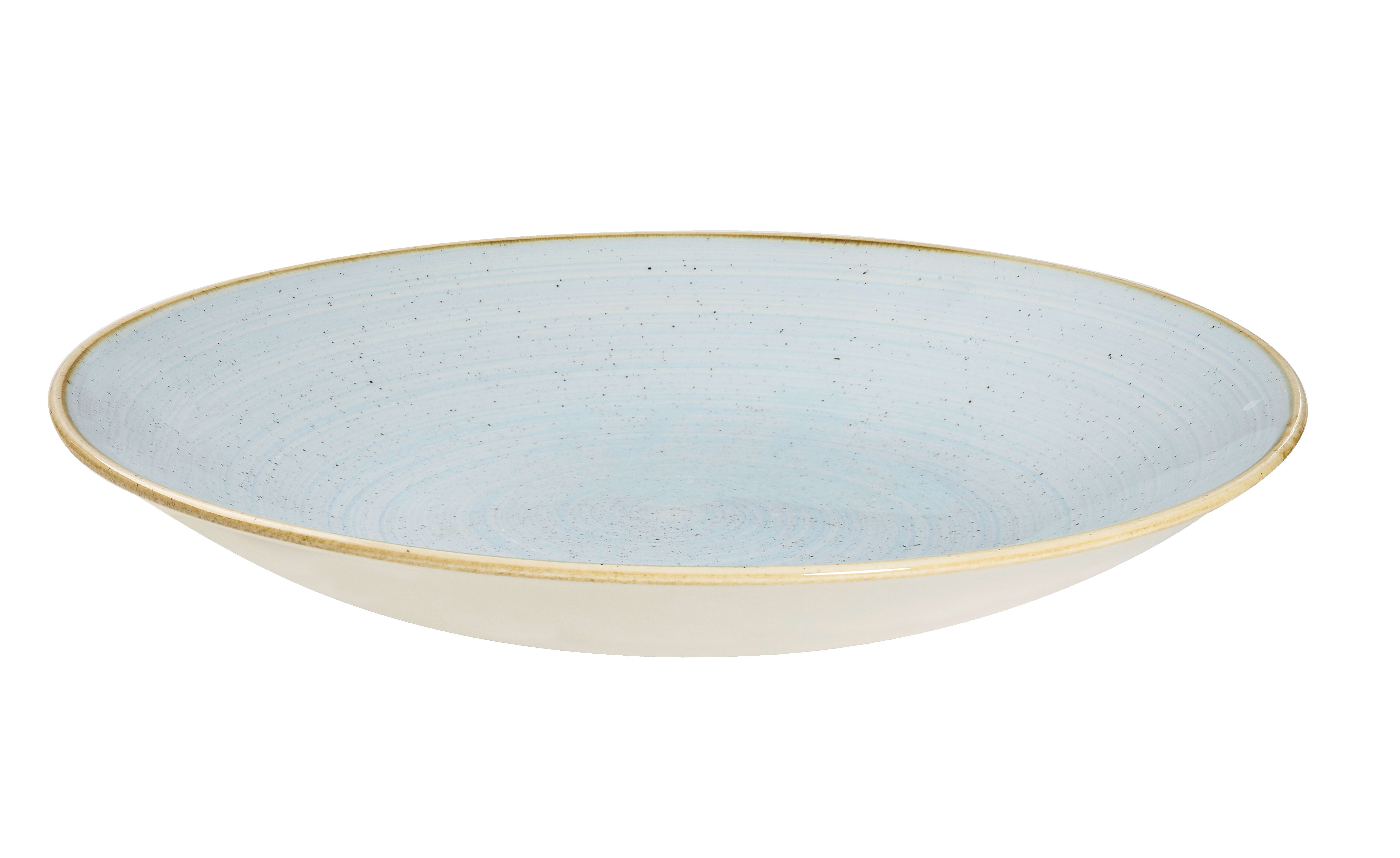 Churchill SDESPD271 Stonecast Duck Egg  Deep Coupe Plate 11"