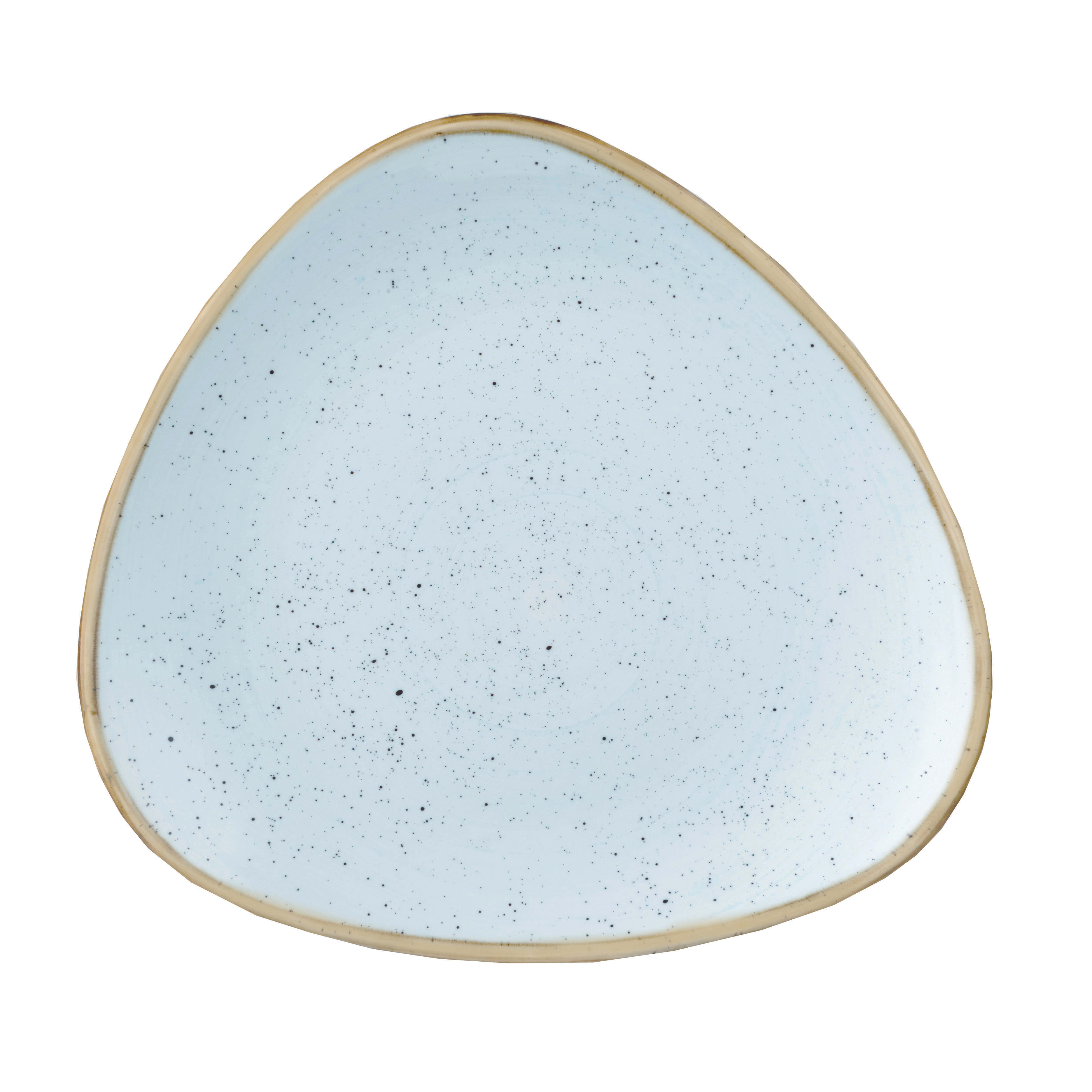 Churchill SDESTR121 Stonecast Duck Egg Lotus Plate 12"