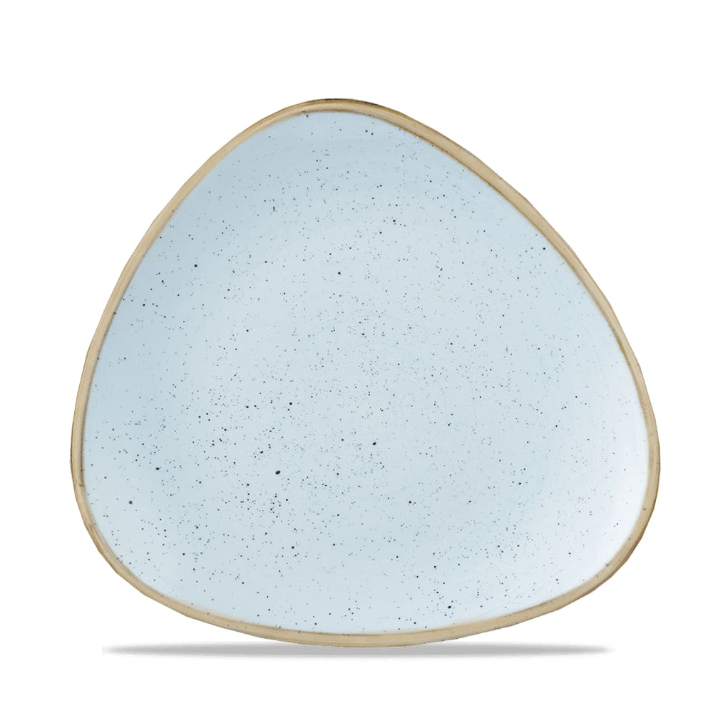 Churchill SDESTR7 1 Stonecast Duck Egg Lotus Plate 7"