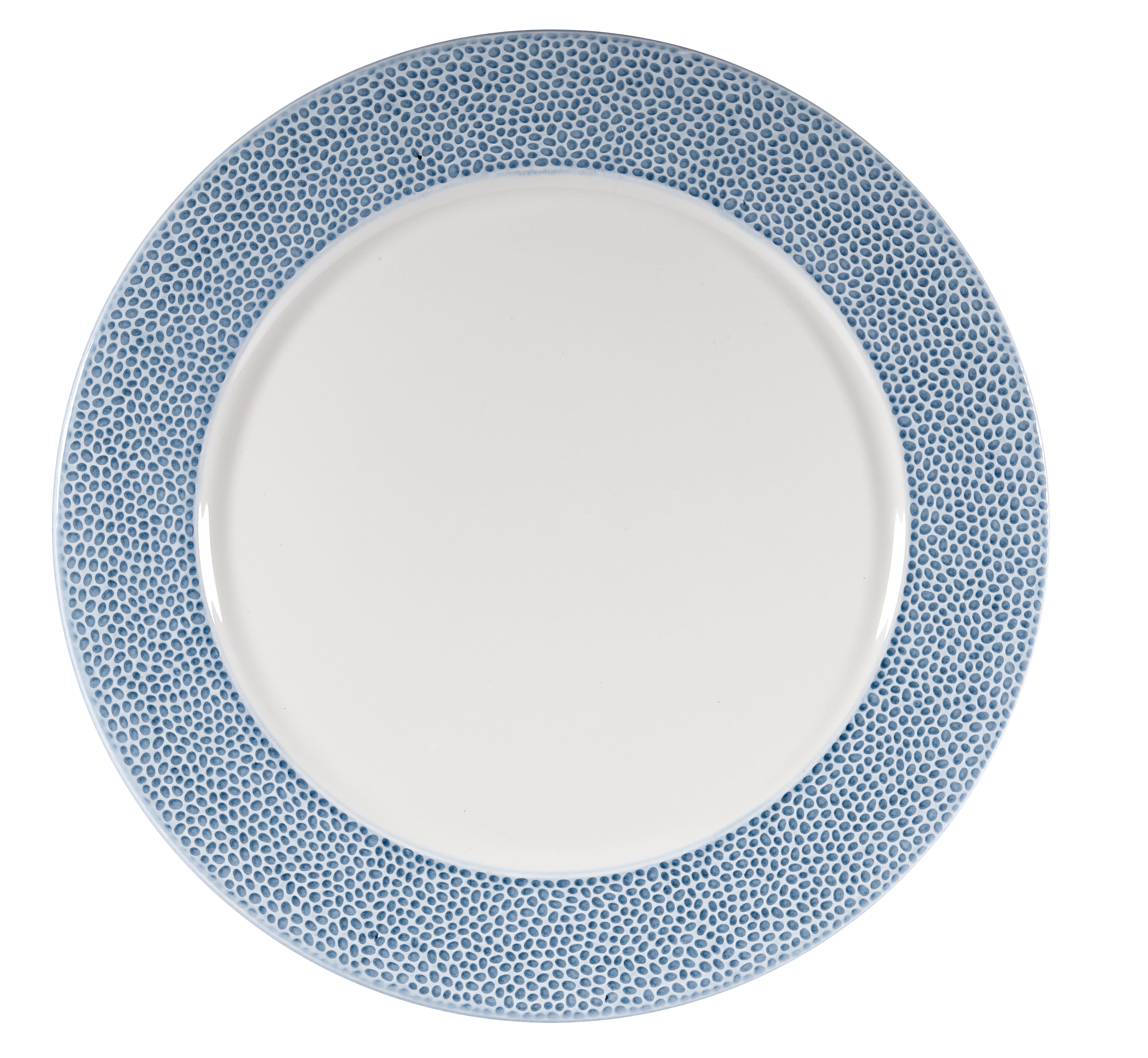 Churchill OCISIP121 Isla Spinwash Ocean Blue Presentation Plate 12"