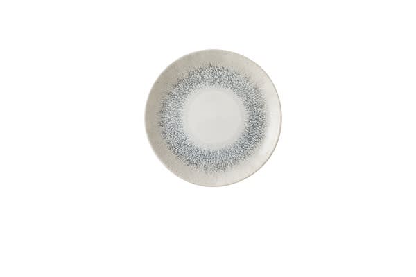 Churchill FSGYEVP81 Studio Prints Fusion Grey Evolve Coupe Plate 8.67"