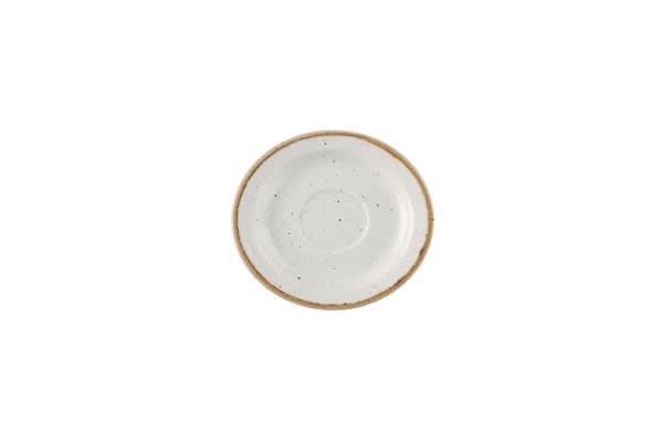 Churchill SWHSVSM 1 Stonecast Barley White Profile Saucer 5 7/8"