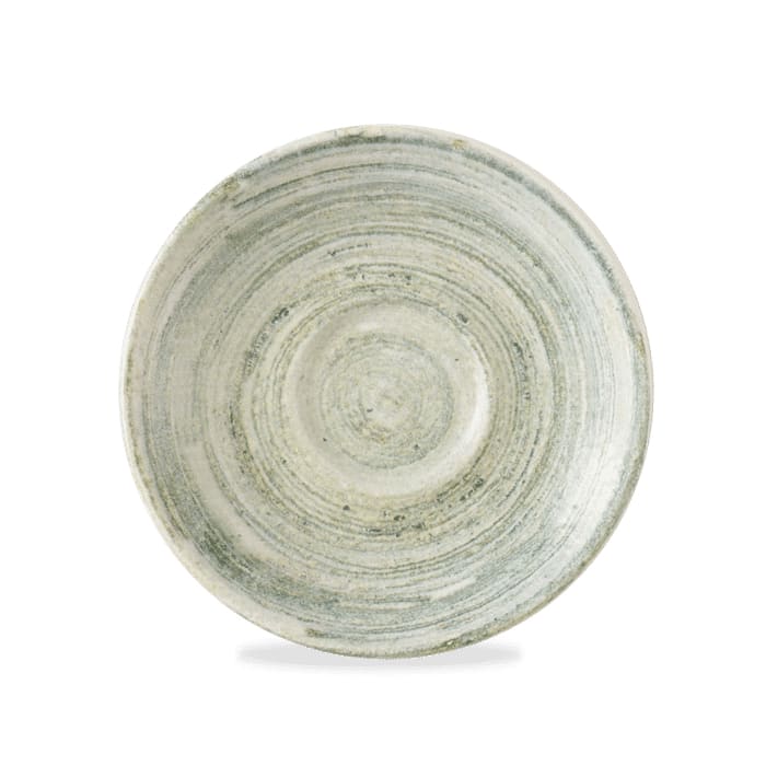 Churchill HEFEESS 1 Elements Fern  Espresso Saucer 4.5"