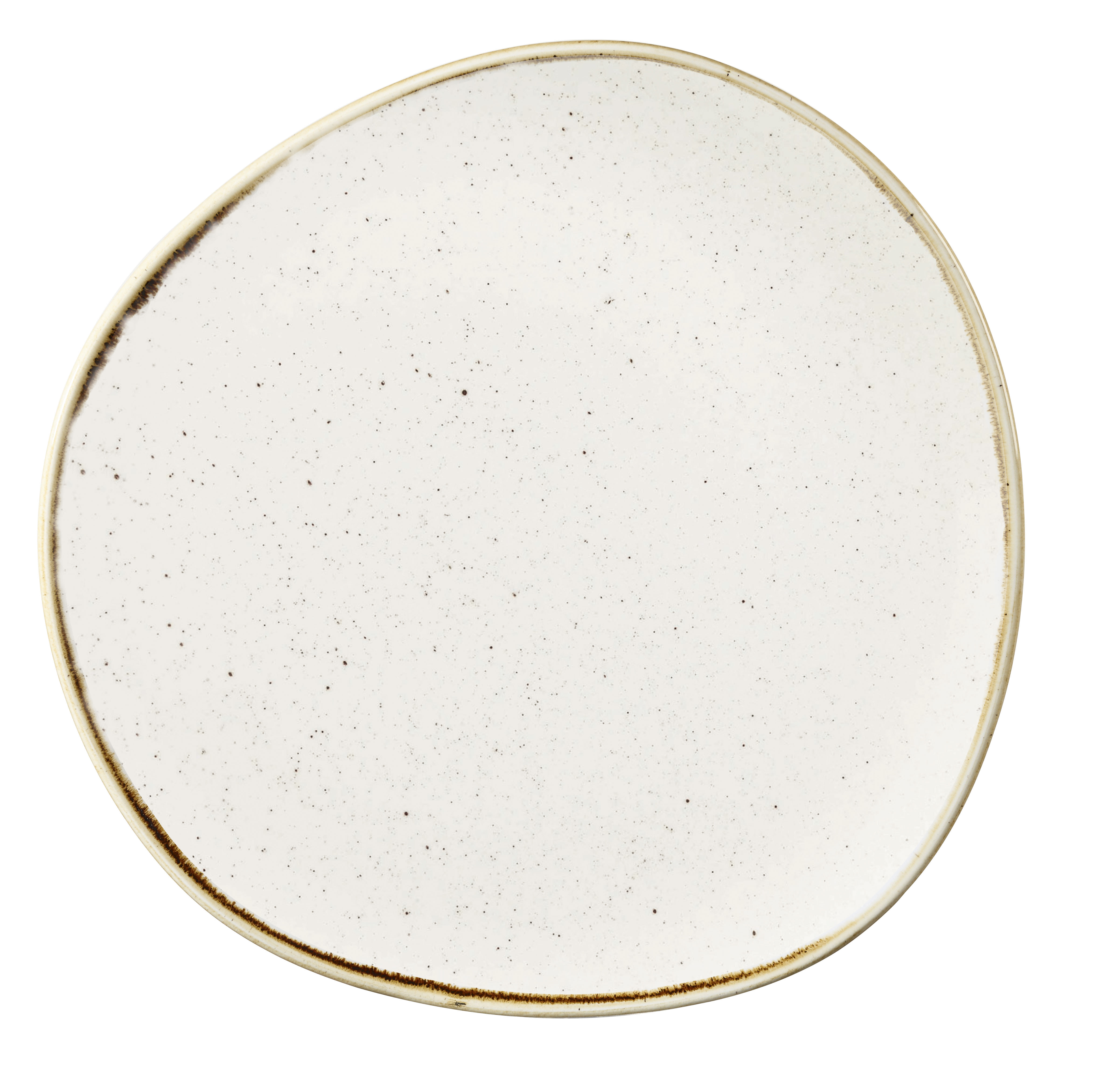 Churchill SWHSOG111 Stonecast Barley White Round Trace Plate 11 1/4"