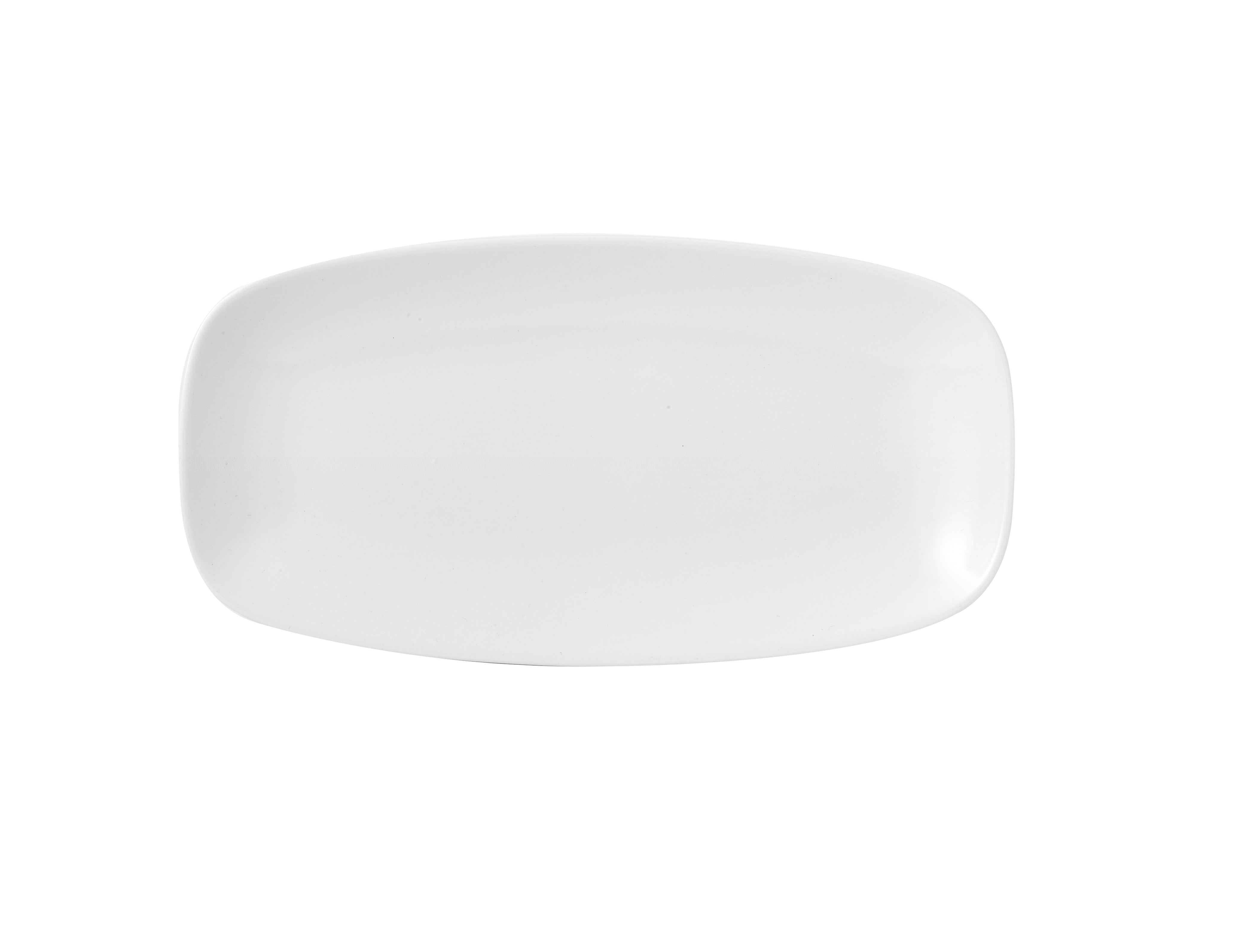 Churchill WHVMXO111 Vellum Chefs Oblong Plate 11 3/4X6"